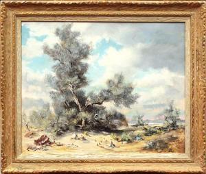 BORMAN Leonard 1894-1995,Desert Landscape Scenes,Clars Auction Gallery US 2011-03-13