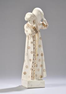 BORMANN WILHELM 1885-1938,a female figure in an Art Nouveau dress,1906,Palais Dorotheum 2021-07-07