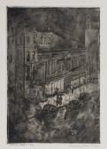 BORNE Mortimer 1902-1987,Rainy Night,1937,Swann Galleries US 2007-09-20