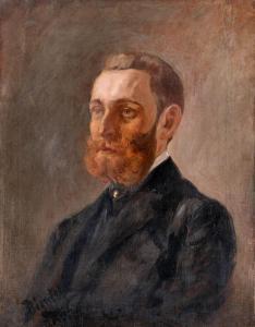 BORNEMISZA Geza 1884-1966,Portrait of Count Albert Apponyi (?),Nagyhazi galeria HU 2023-12-12