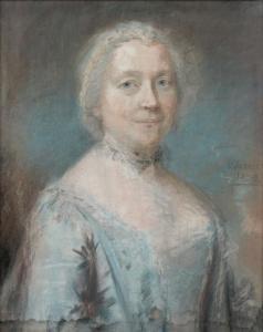 BORNET Claude 1733-1804,Portrait de femme en buste,1769,Binoche et Giquello FR 2016-11-30