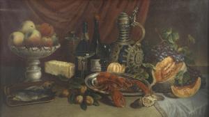 BOROVSKY Johann 1800,Still life of game and fruit,1898,Bonhams GB 2014-09-09