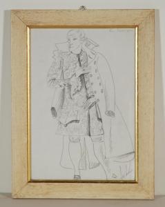 BOROWSKI K 1900,Costume per Boris Godunov - Principe Galitzine,Il Ponte Casa D'aste Srl 2010-03-23