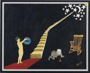BOROWSKI Mary,The Golden Staircase,1977,Christie's GB 2010-01-12
