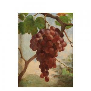 BORRELL DEL CASO Pere 1835-1910,Racimo de uvas,Lamas Bolaño ES 2018-09-26