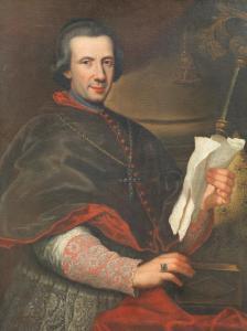 BORRONI Giovan Angelo 1684-1772,RITRATTO DI VESCOVO,Itineris Aste IT 2018-12-20