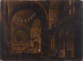 BORSATO Giuseppe 1771-1849,Intérieur de la basilique Saint ,Artcurial | Briest - Poulain - F. Tajan 2012-06-19