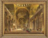 BORSATO Giuseppe 1771-1849,Interno della Basilica di San Marco,Boetto IT 2019-06-04