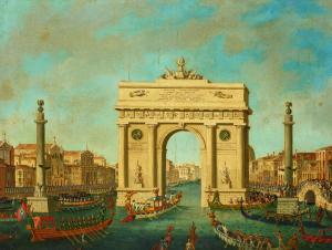 BORSATO Giuseppe 1771-1849,The entrance of Napoleon into Venice,Bonhams GB 2022-09-21