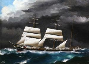 BORSTEL Reginald Arthur 1875-1922,The Ship - Pass of Leny,Clars Auction Gallery US 2020-08-09