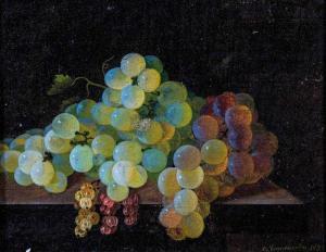 BORZENKOW Fedor Yakowlewitsch 1800,Früchtestillleben mit,19th century,Auktionshaus Dr. Fischer 2017-11-08