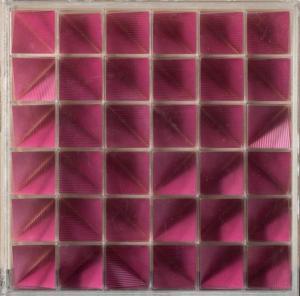 Boschin Aldo 1942,36 cubi righe Sei,1974,Art - Rite IT 2021-01-28