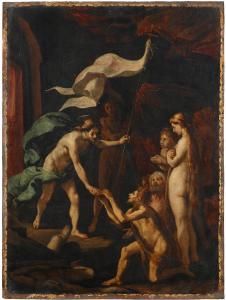 BOSCOLI Andrea 1560-1606,Christ\’s Descent into Limbo,Palais Dorotheum AT 2023-05-03