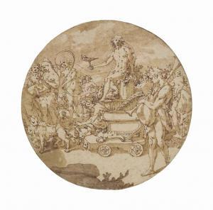 BOSCOLI Andrea 1560-1606,The triumphal procession of Bacchus,1582,Christie's GB 2015-01-29