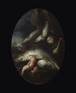 BOSELLI Felice 1651-1732,Pesci e conchiglie,1710,Sant'Agostino IT 2023-06-05