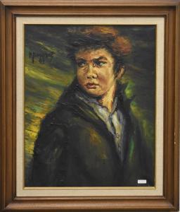 BOSERET Olivier,Portrait de jeune garçon,1961,Rops BE 2019-12-15