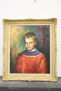 BOSERET Olivier,Portrait de jeune garçon,1962,Rops BE 2022-02-12
