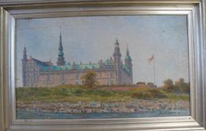 BOSEVANG Carl 1885-1970,View from Kronborg Castle,1921,Bruun Rasmussen DK 2021-09-23