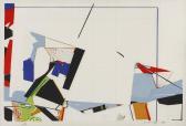 BOSHOFF Willem 1951,GRAPHIC ABSTRACT,Stephan Welz ZA 2014-11-25