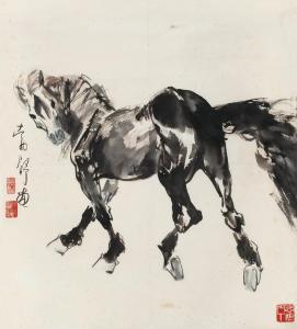 BOSHU LIU 1935,HORSE,China Guardian CN 2016-09-24