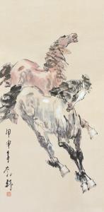 BOSHU LIU 1935,HORSES,China Guardian CN 2015-12-19