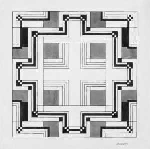 BOSMAN Jacob 1901,Geometrische Komposition,1922,Lempertz DE 2006-06-02