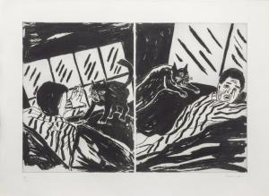 BOSMAN Richard 1944,Revenge of the Cat,1983,Ro Gallery US 2024-02-22