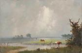 BOSS H. Wolcott 1827-1916,Cows by stream,Cottone US 2010-09-25