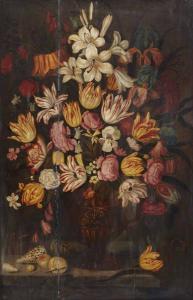 BOSSCHAERT Abraham 1612-1643,Nature morte au vase de fleurs,Mercier & Cie FR 2017-10-15