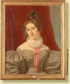 BOSSE C 1800-1800,Portrait d'une dame de qualité,1834,VanDerKindere BE 2008-05-20