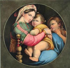BOSSE Ernst Gotthilf 1785-1862,Madonna della Sedia,Venator & Hanstein DE 2008-03-14