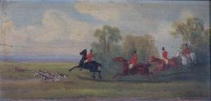 BOSSI Aurelio 1884-1984,The Chase,Mallams GB 2010-04-08