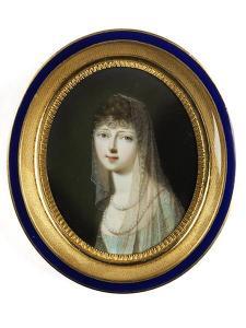 BOSSI Domenico 1765-1853,Miniatur der Großfürstin Maria Pavlovna,1804,Hampel DE 2020-07-02