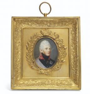 BOSSI Domenico 1765-1853,portrait of Emperor Alexander I (1777-1825),Christie's GB 2021-06-07