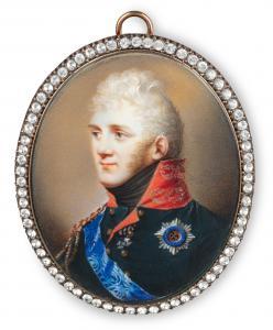 BOSSI Domenico,Tsar Alexandre I of Russia, Domenico Bossi, Saint-,1807,Sotheby's 2021-09-22