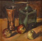 BOSTAN DUMITRU 1962,Still Life with Apples,1993,Artmark RO 2023-07-05