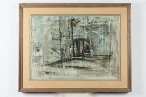 BOSTELLE Tom 1921-2005,A SILENT PLACE,1963,Sloans & Kenyon US 2017-06-24