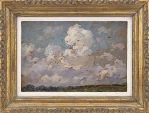 BOSTON Joseph Henry 1859-1954,Cloud study,Eldred's US 2022-02-11