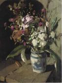 BOSTON N.J 1900-1900,Still life with thistles,Christie's GB 2005-08-25