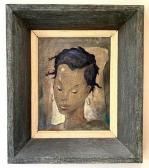 BOTELLO BARRO Angel 1913-1986,Portrait of artist Daughter,Hood Bill & Sons US 2021-01-26