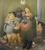 BOTERO Fernando 1932-2023,THE BASHFUL FAMILY (LOS POBRES),1968,Sotheby's GB 2015-11-20