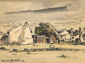 BOTHA David Johannes 1921-1995,View of Arniston,1973,Strauss Co. ZA 2023-11-27