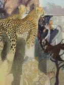 BOTHA Peter 1900-1900,Cheetah & Birds,5th Avenue Auctioneers ZA 2016-12-04