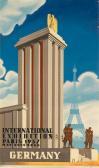BOTHAS LEO,GERMANY / INTERNATIONAL EXHIBITION PARIS,1937,Swann Galleries US 2015-05-07