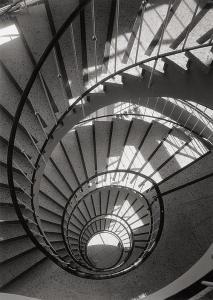 BOTHNER Robert 1899-1967,Spiral stair study,1950,Galerie Bassenge DE 2018-06-06