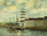 BOTT E 1900-1900,Navires dans un port,Mercier & Cie FR 2013-12-01
