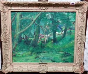 BOTT E 1900-1900,Wooded scene,20th century,Bellmans Fine Art Auctioneers GB 2019-11-16