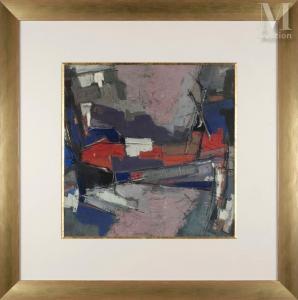 BOTT Francis 1904-1998,Composition abstraite,1954,Millon & Associés FR 2024-04-22