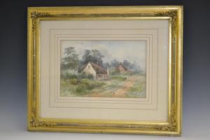 BOTT Frank,Old Cottages at Wilford,1902,Bamfords Auctioneers and Valuers GB 2016-05-11
