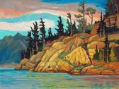 BOTT Nicolas J 1944,Howe Sound II,Heffel CA 2018-01-25